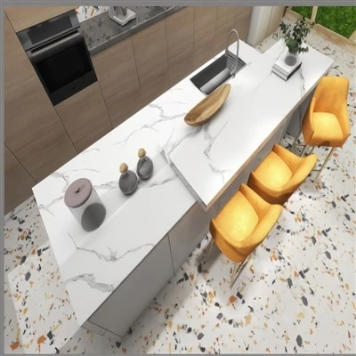 Himalayan White Nano Glass Countertops